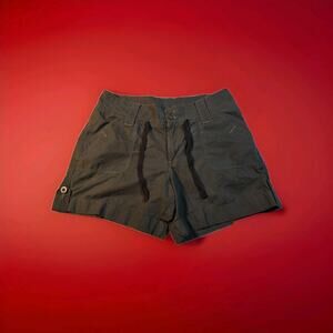 EUC Women’s Size 16M Olive Green Cotton Utility Cargo Shorts VF Jeanswear